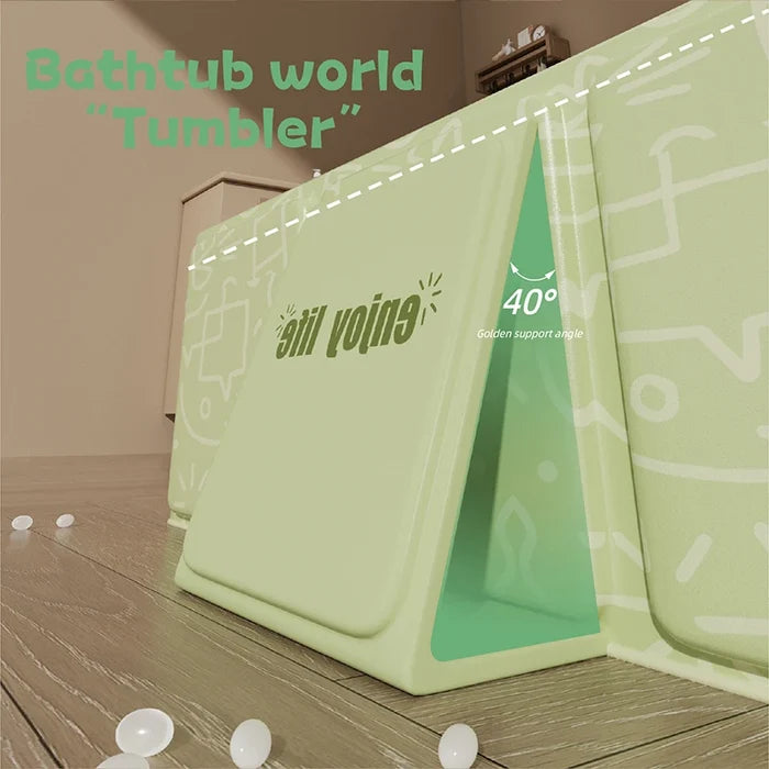 Portable Folding Bathtub for Kids – Travel-Friendly & Safe