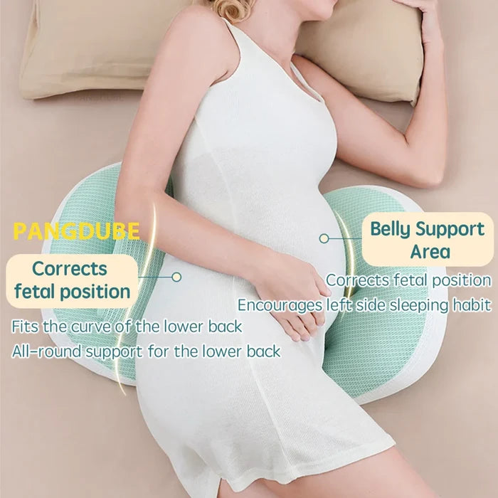 Pregnancy Pillow with Waist Support – Comfortable Sleep Aid