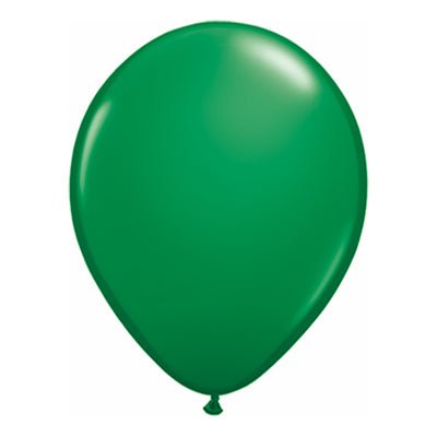 Leaf green latex balloon, glossy teardrop shape balloon