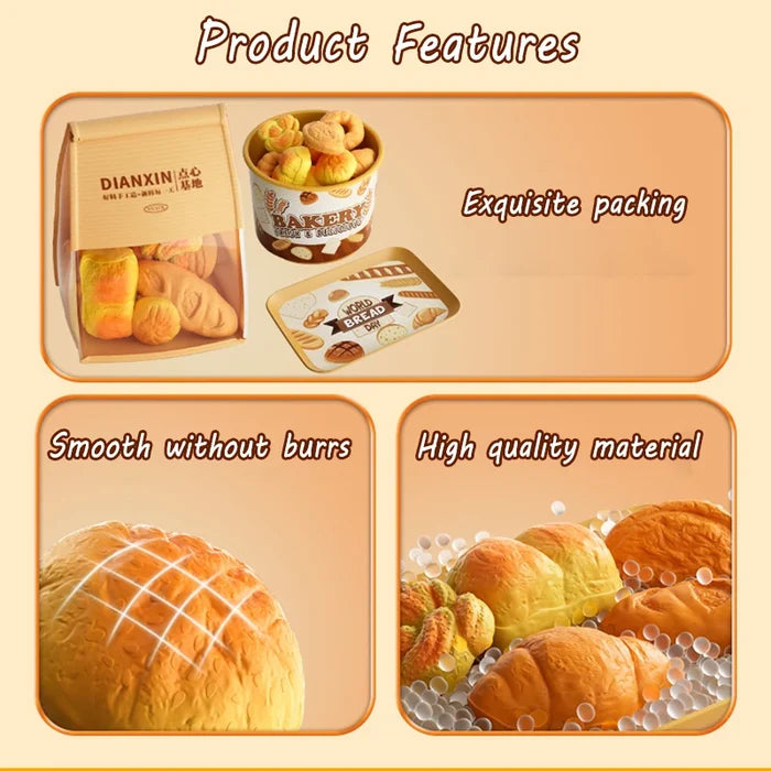 Pretend Play Dessert Kitchen Set for Creative Learning Fun