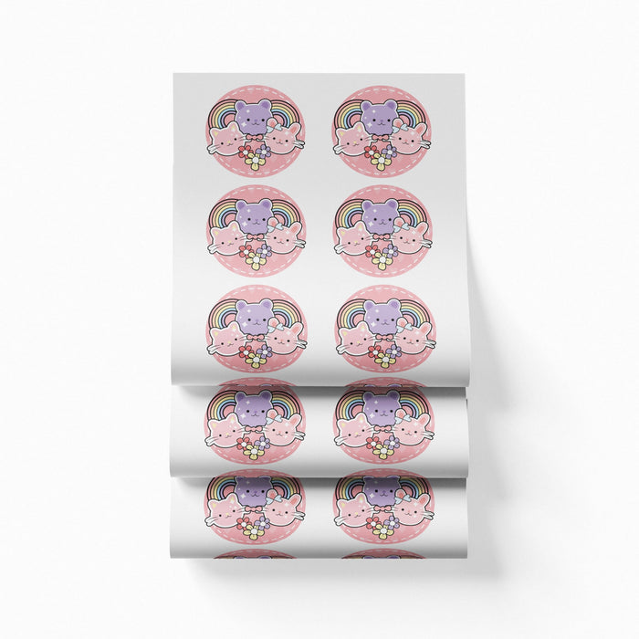Printed DTF Sheets by Yards - Cute design 2