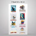 Printed DTF Sheets by Yards - Venezuela Libre