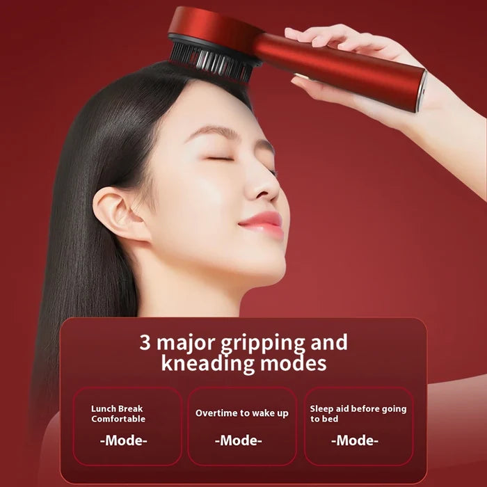 Red Light Scalp Massager for Hair Growth & Relaxation
