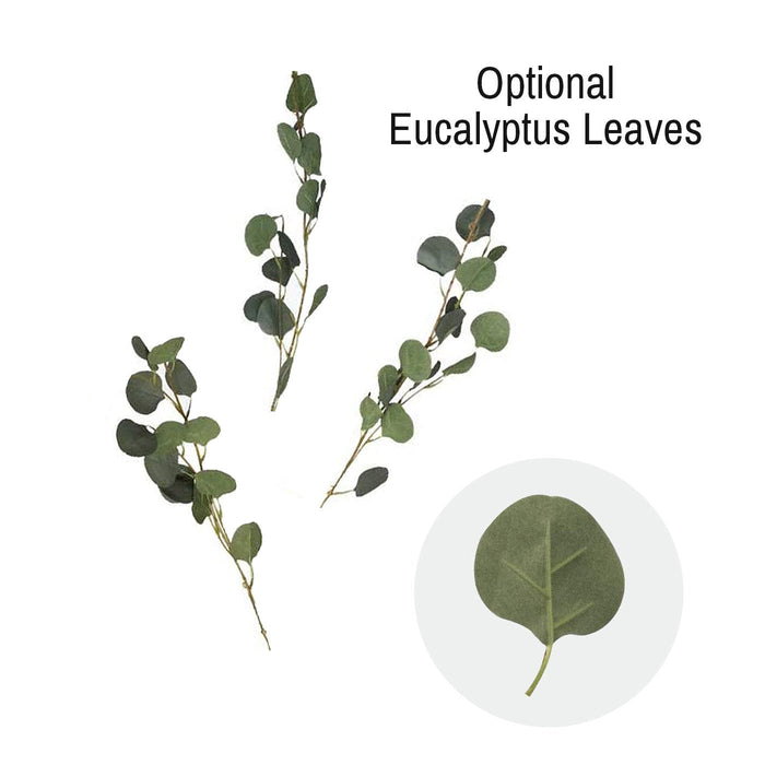 Eucalyptus leaf sprigs for balloon garland decoration