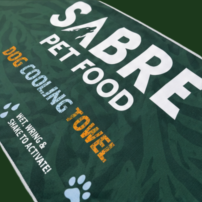 Sabre Reusable Dog Cooling Towel - 100 x 30cm