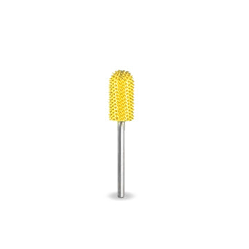 Saburrtooth 3/32" Shank Ball Nose Burr 1/4" (Fine Grit) yellow
