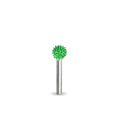 Saburrtooth1/8" Shank Sphere 3/8" (Coarse Grit)