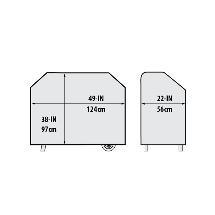 Select Grill Cover - Crown Pellet 500
