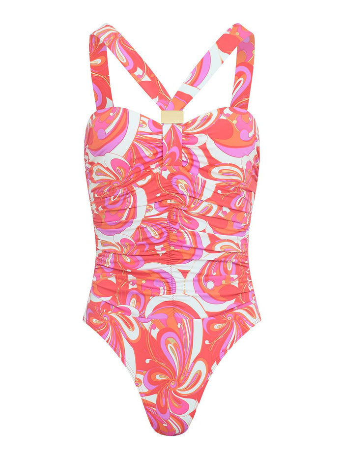 Selene swimsuit  in Dolce Vita Print by NAIA Beach