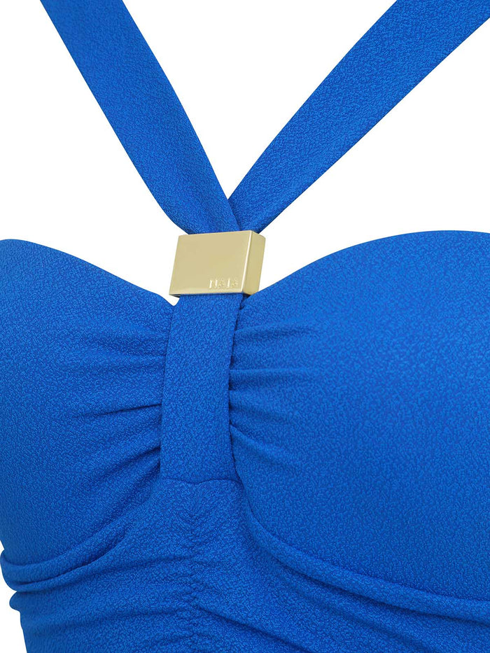 Selene swimsuit in morrocan blue by NAIA Beach