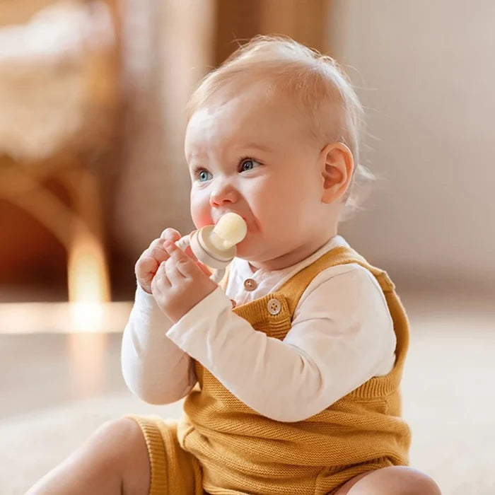 Silicone Baby Fruit Feeder – Safe Teething & Mess-Free Eating