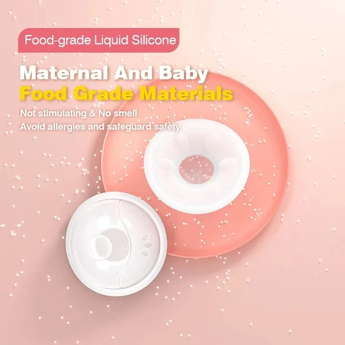 Silicone Breast Milk Collector – Leak-Free & Reusable Pads