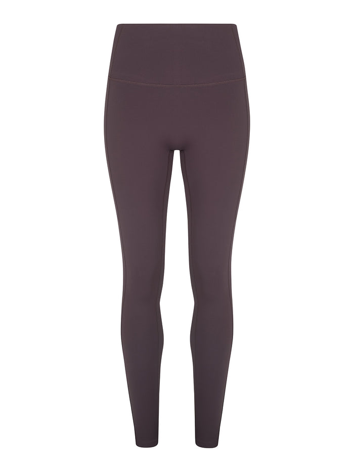 Simone Tipped legging in  Fig colour from NAIA active - active wear collection
