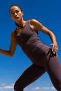 Simone Tipped Vest Fig