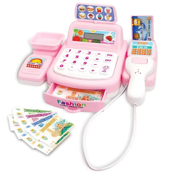 Simulation Cashier Toy with Lights & Sound for Kids