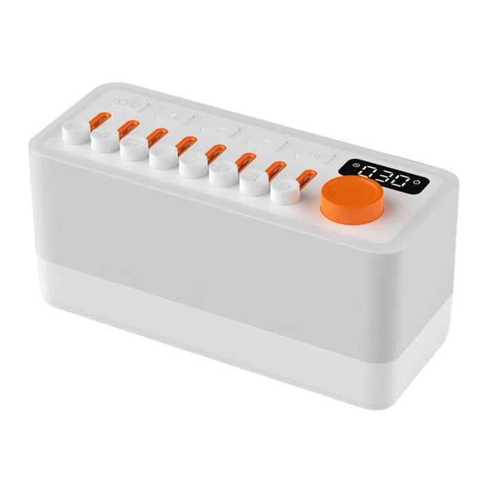 Smart Sleep Aid Speaker – White Noise & RGB Night Light