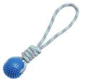 SnugArooz Spike - O - Mite Rope, Spiky Ball & Tug Toy: 16" CHOOSE YOUR COLOR - Glad Dogs Nation | ALL Profits Donated