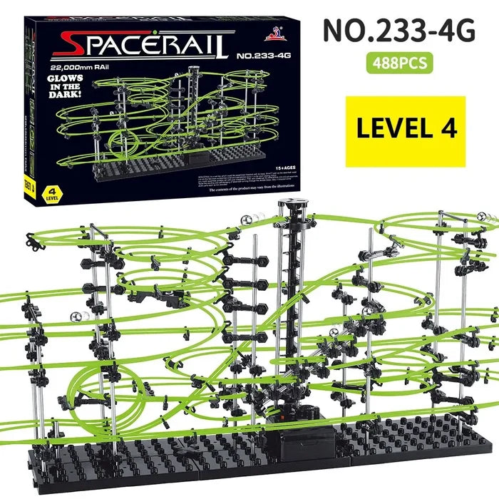 Spacerail Marble Run Maze – Electric Elevator Fun