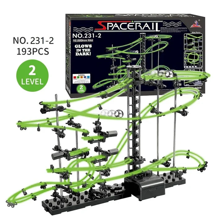 Spacerail Marble Run Maze – Electric Elevator Fun