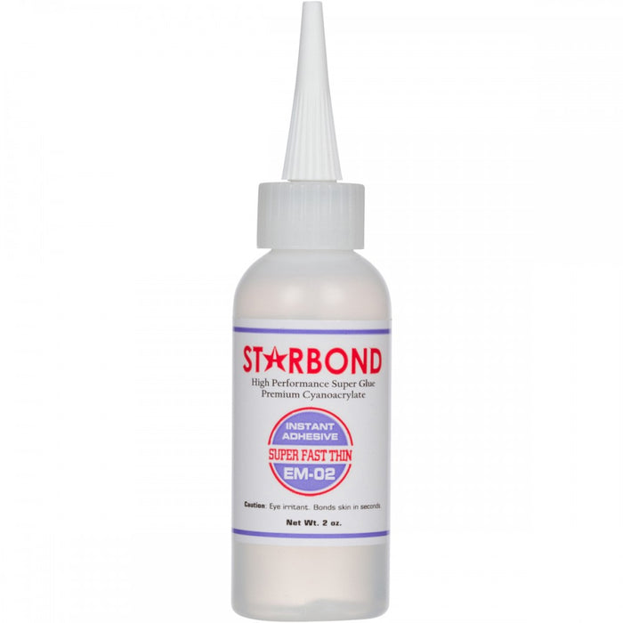 Starbond EM-02 Very Thin CA (CYANOACRYLATE) Instant Adhesive 2oz size