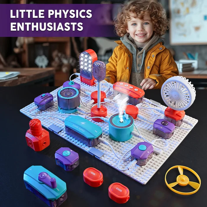 STEM Circuit Kit for Kids – 150+ DIY Electronics Projects