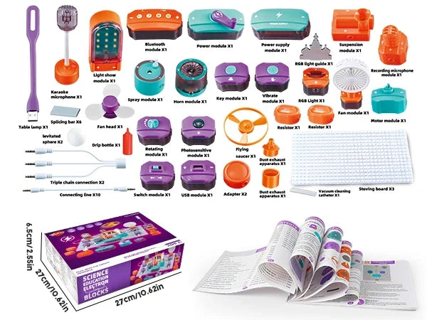 STEM Circuit Kit for Kids – 150+ DIY Electronics Projects