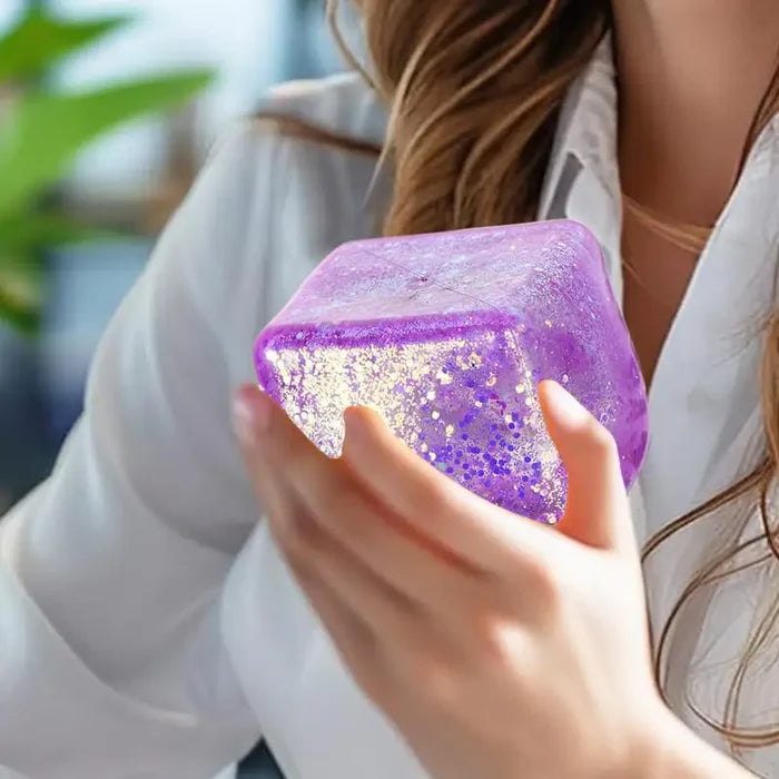 Stress Relief Squeeze Cube – Soft Slow-Rebound Fidget Toy