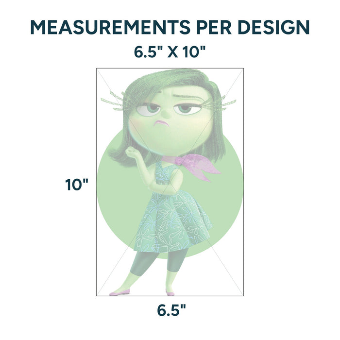Sublimation Sheets Printed By Yards - Disgust Inside Out