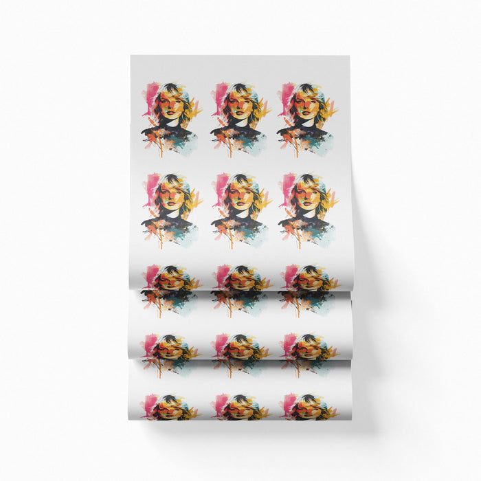 Sublimation Sheets Printed By Yards -  Taylor Swift 2