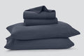 Supersoft sheet set, indigo, folded