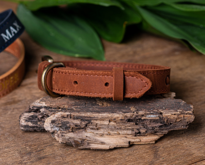 The Atelier Custom-Name Leather Harness