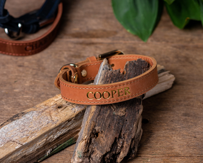 The Atelier Custom-Name Leather Harness