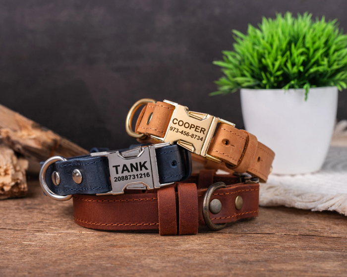 The Atelier Custom-Name Leather Harness