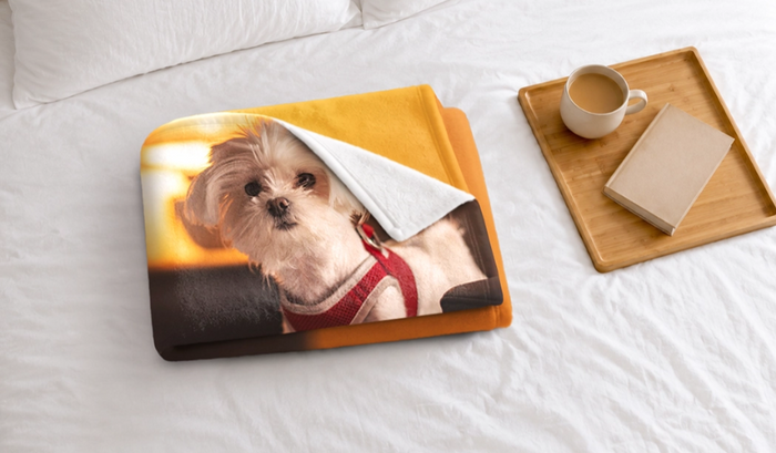 The Embrace Photo Blanket