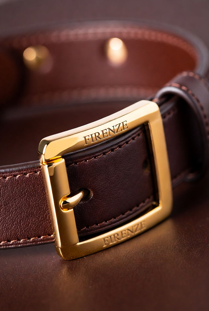 The Firenze Italian Leather Leash