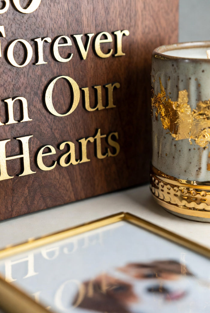 Engraved pet memorial plaque keepsake