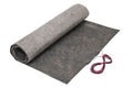 ThermoFloor electric radiant floor heating mat with integrated underlayment for floating floors