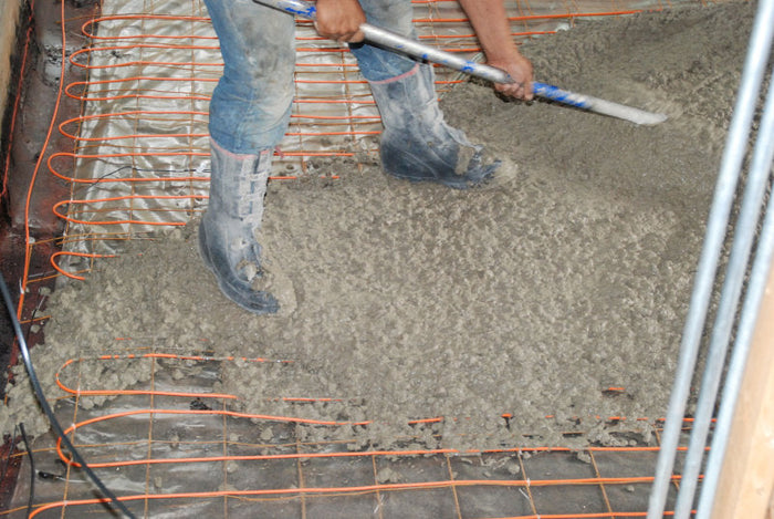 ThermoSlab® Concrete Electric Radiant Floor Heating Cables for quick and easy installation in basements and foundations and garages