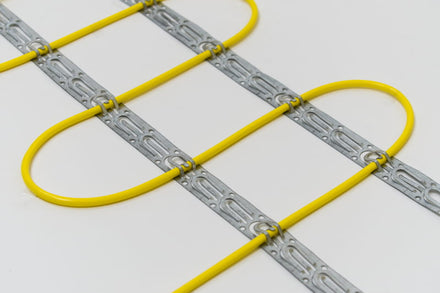 ThermoTile® Electric Floor Heating Cable 120V, 0.7A, 28ft, 12W/sq. ft @ 3in spacing