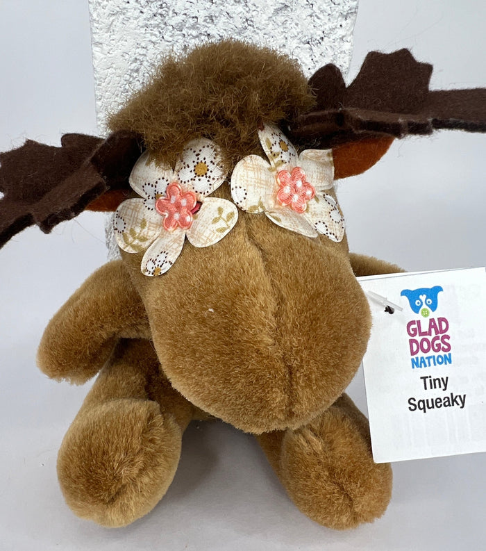 Tiny SQUEAKY Stuffed Toys for Dogs & Cats / 5"-6" - Glad Dogs Nation | ALL Profits Donated