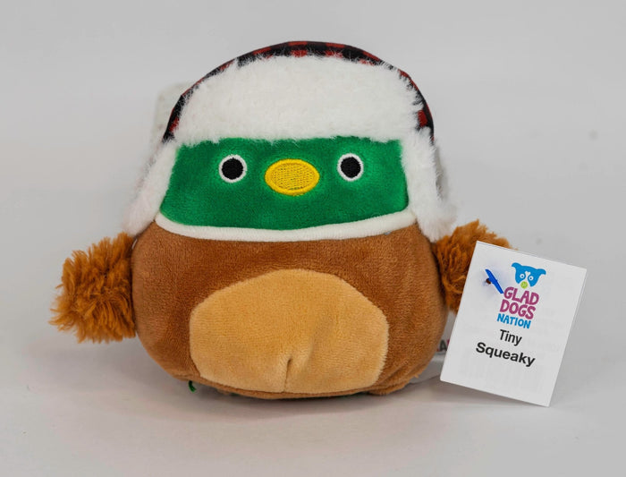 Tiny Stuffed & SQUEAKY Plush Holiday Dog & Cat Toys - Glad Dogs Nation | ALL Profits Donated