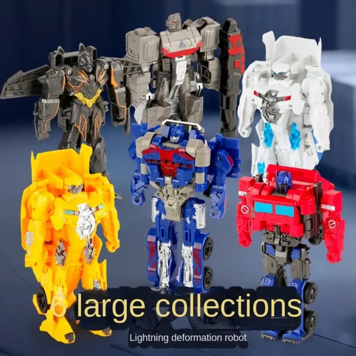 Transformation Robot Toy Car – One-Step Dino Action Hero