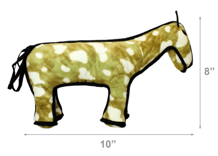 Tuffy Jr. Durable Barnyard Howie The Horse Dog Toy, S/M Dogs - Glad Dogs Nation | ALL Profits Donated