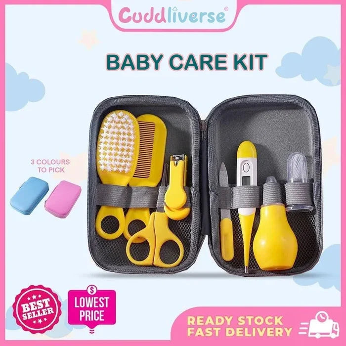 Ultimate Baby Care Kit 8PCS – Gentle Grooming & Hygiene