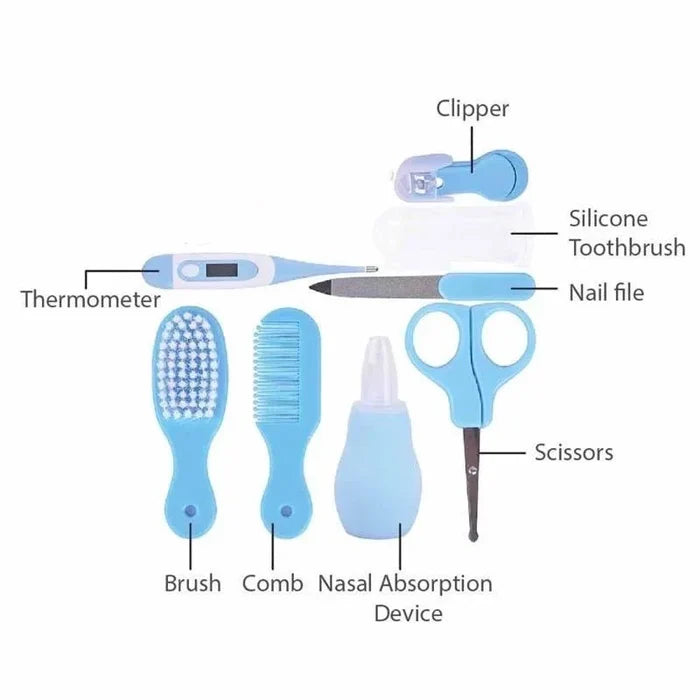 Ultimate Baby Care Kit 8PCS – Gentle Grooming & Hygiene