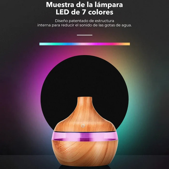 Ultrasonic Air Humidifier with Essential Oil Aroma Therapy