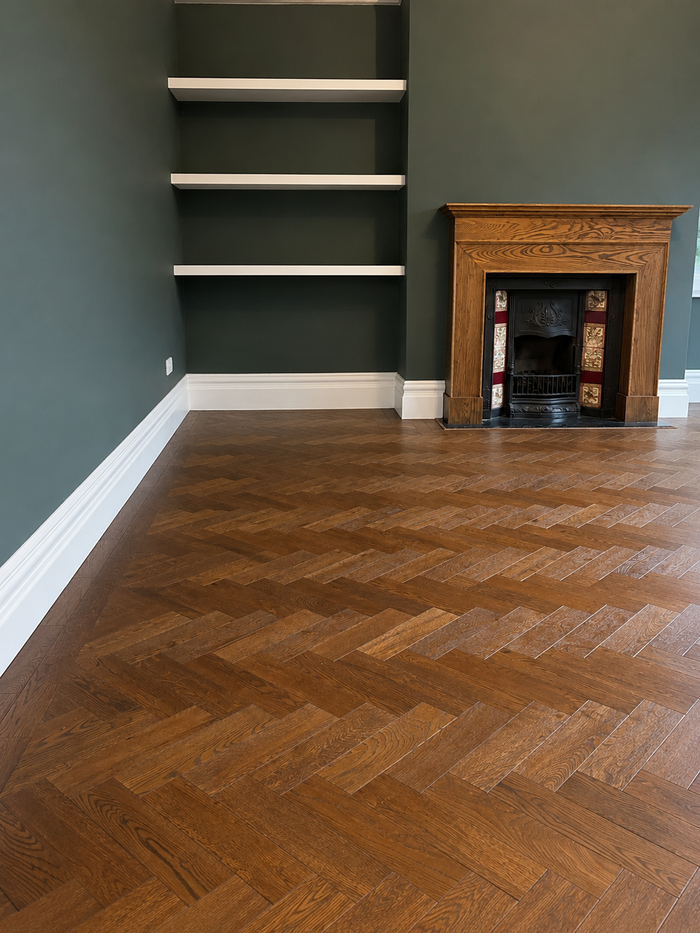 URBAN-Espresso Herringbone