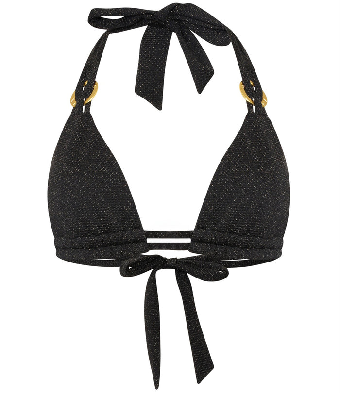 Ursula bikini in black sparkle by NAIA Beach SS26
