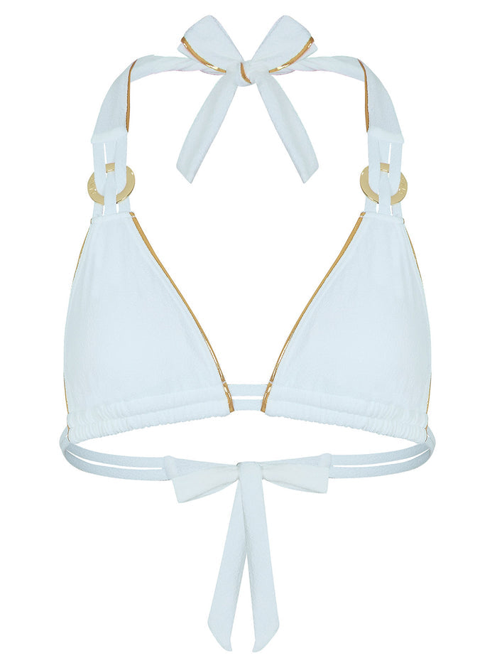 Ursula bikini in white marble   -  NAIA Beach