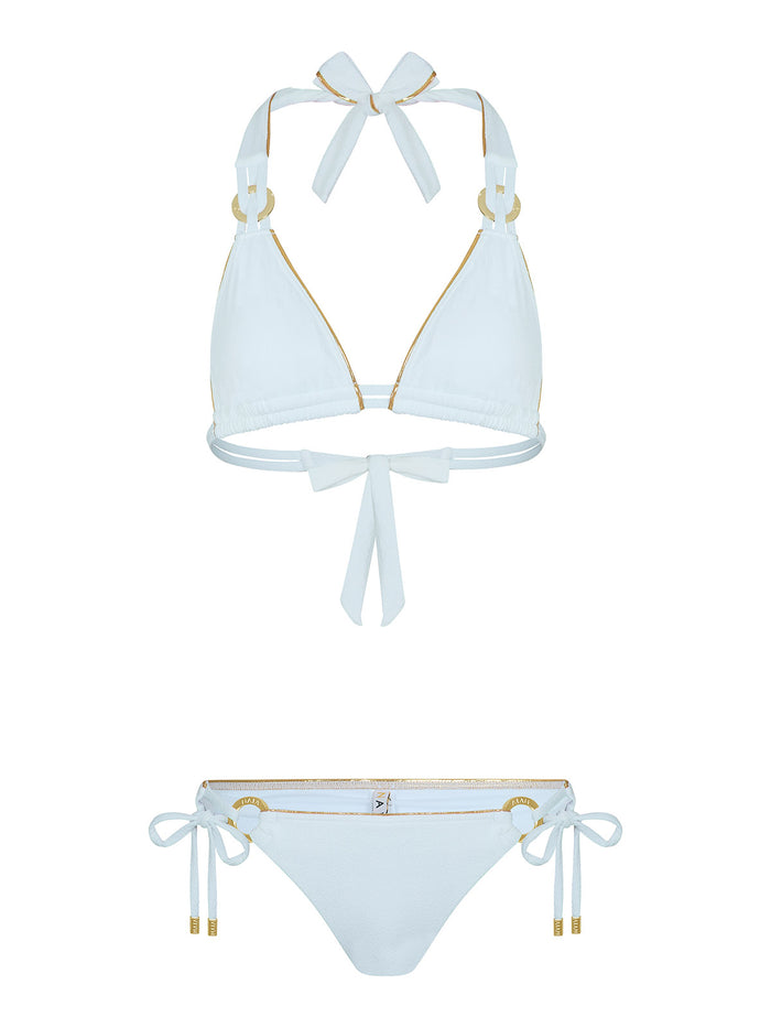 Ursula bikini in white marble  by NAIA Beach